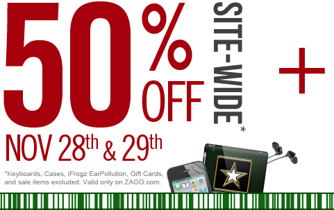 50% off Site-wide